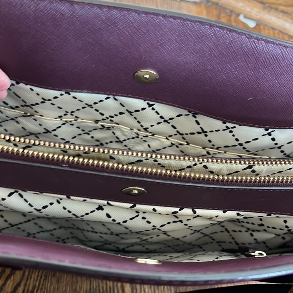 Kate Spade Deep Wine Coloured Purse Tote Bag - Picture 4 of 9